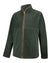 Pine Green Hoggs of Fife Stenton Technical Fleece Jacket on white background #colour_pine-green