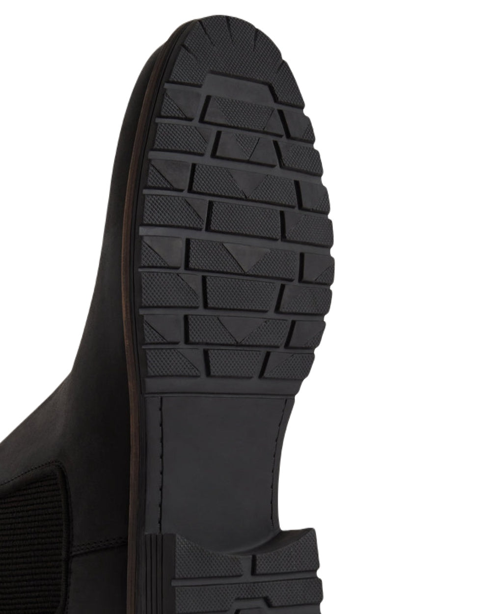 Black Coloured Hunter Mens Jura Dealer Boots on White Background
