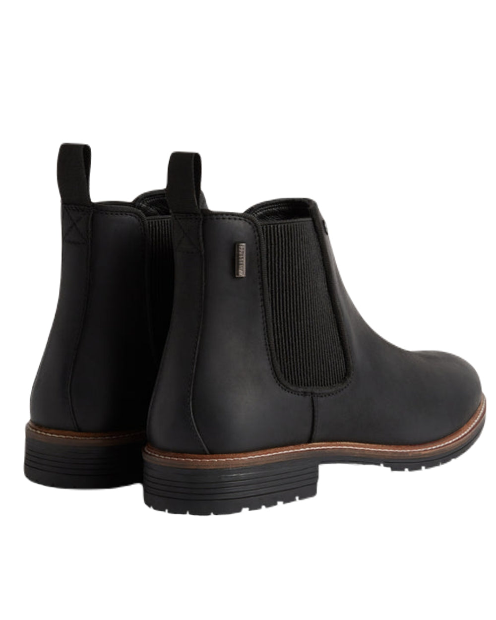 Black Coloured Hunter Mens Jura Dealer Boots on White Background
