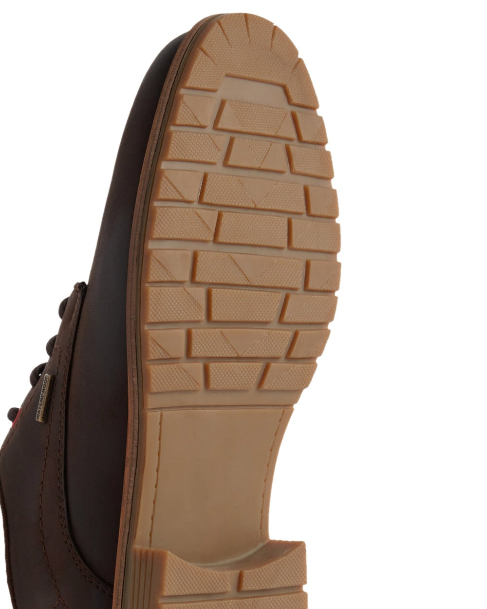 Brown Coloured Hunter Mens Jura Ankle Boots on White Background
