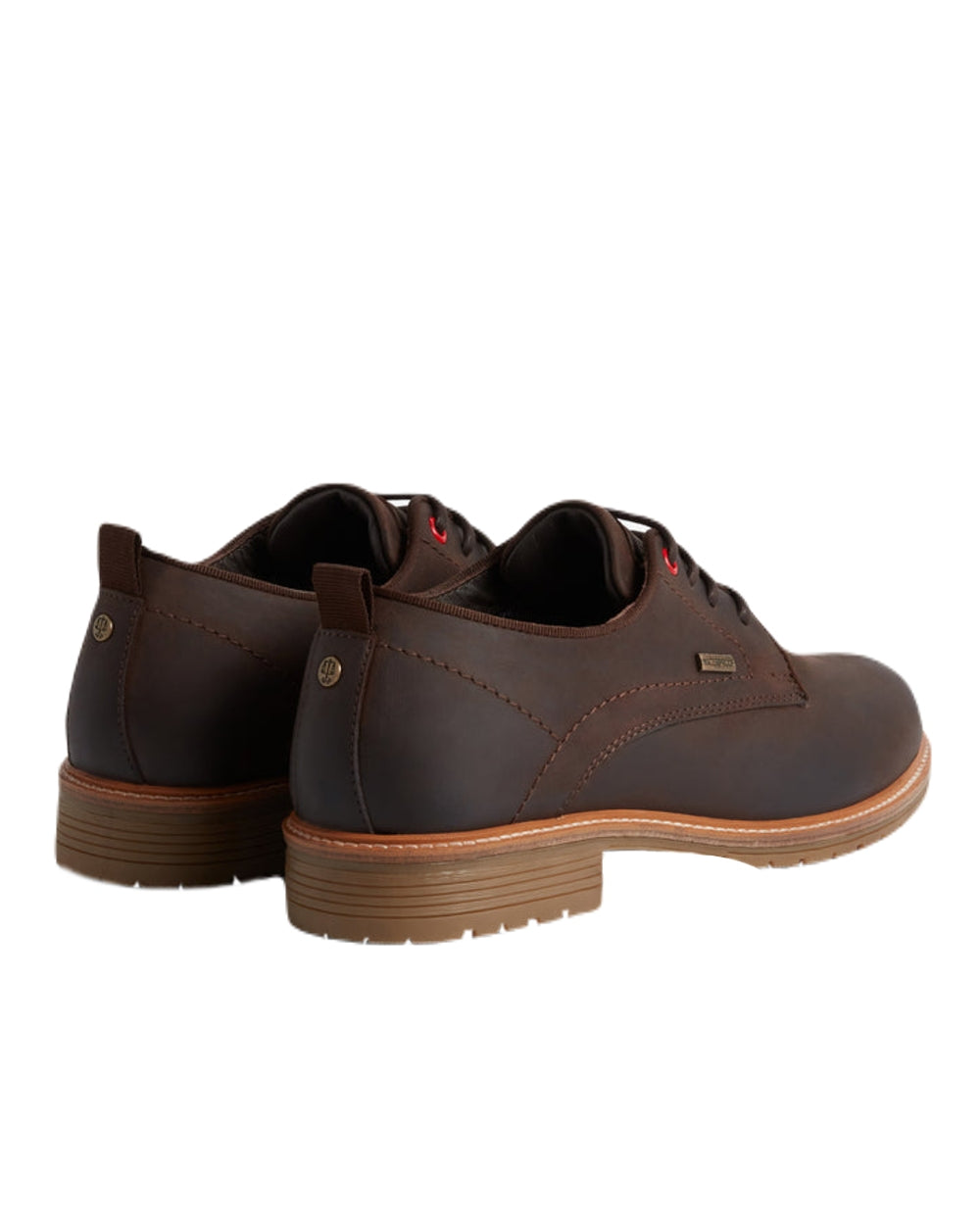 Brown Coloured Hunter Mens Jura Ankle Boots on White Background
