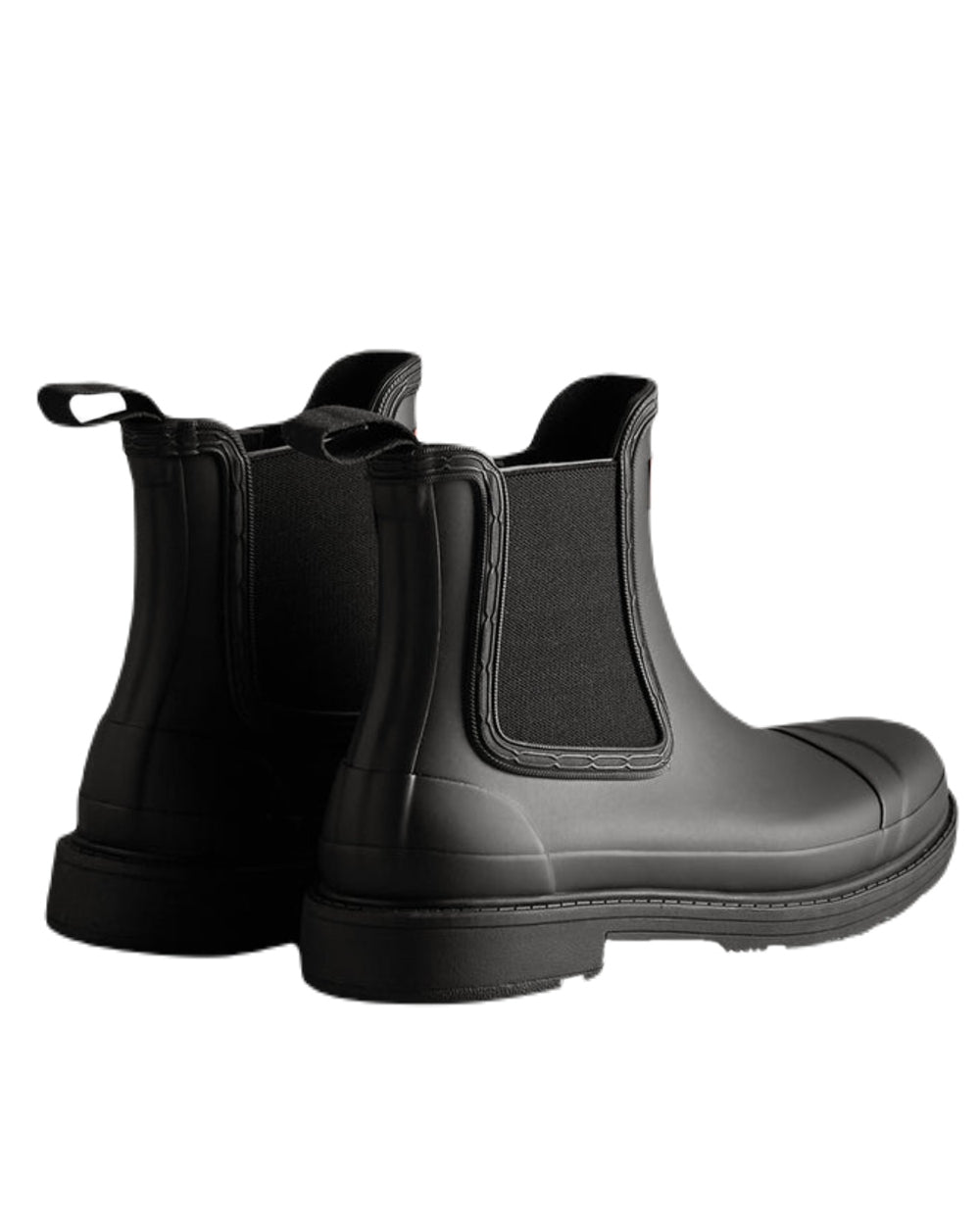 Hunter Womens Commando Chelsea Boots