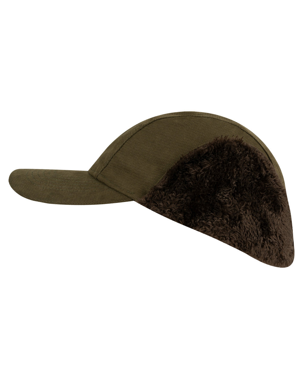 Green/Brown coloured Jack Pyke Alaska Hat on White Background