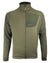 Green coloured Jack Pyke Ashcombe Technical Fleece on White background #colour_green