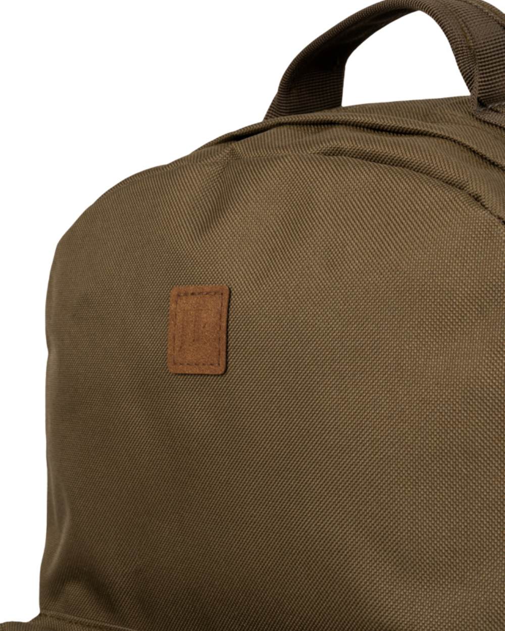 Olive Brown Coloured Jack Pyke Harrier Rucksack On A White Background 