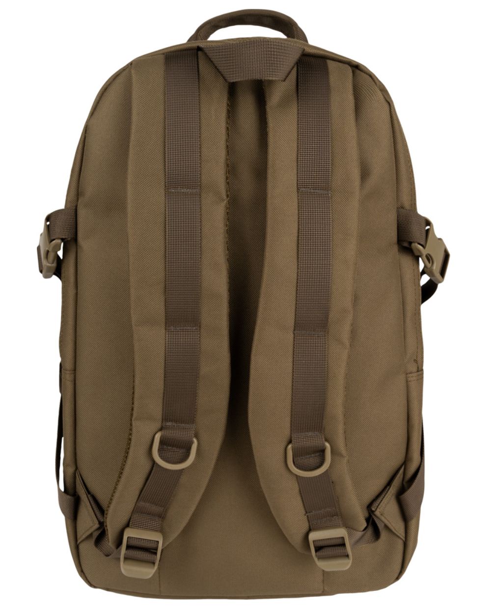 Olive Brown Coloured Jack Pyke Harrier Rucksack On A White Background 