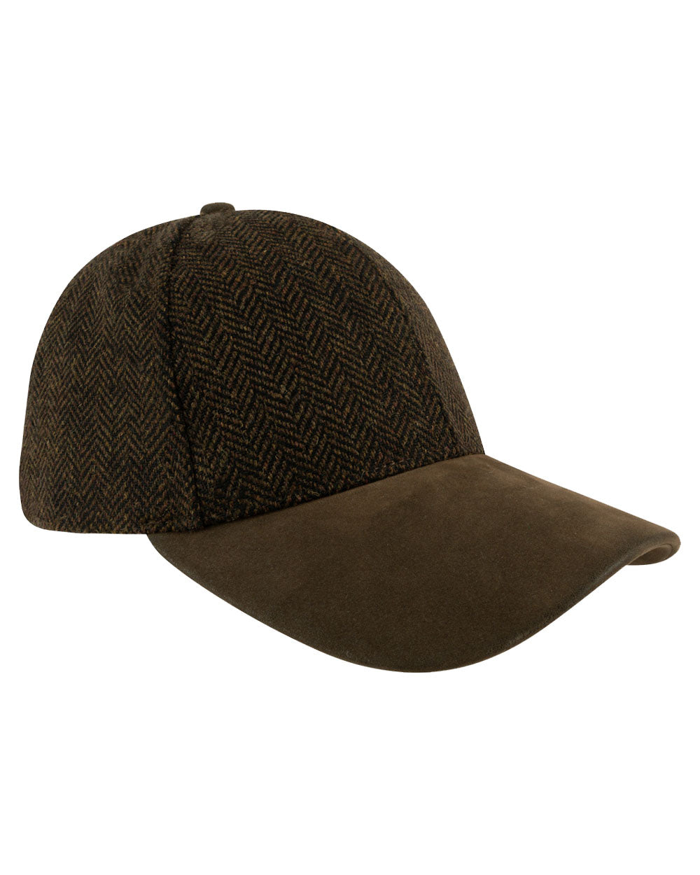 Jack Pyke Herringbone Baseball Cap on White Background