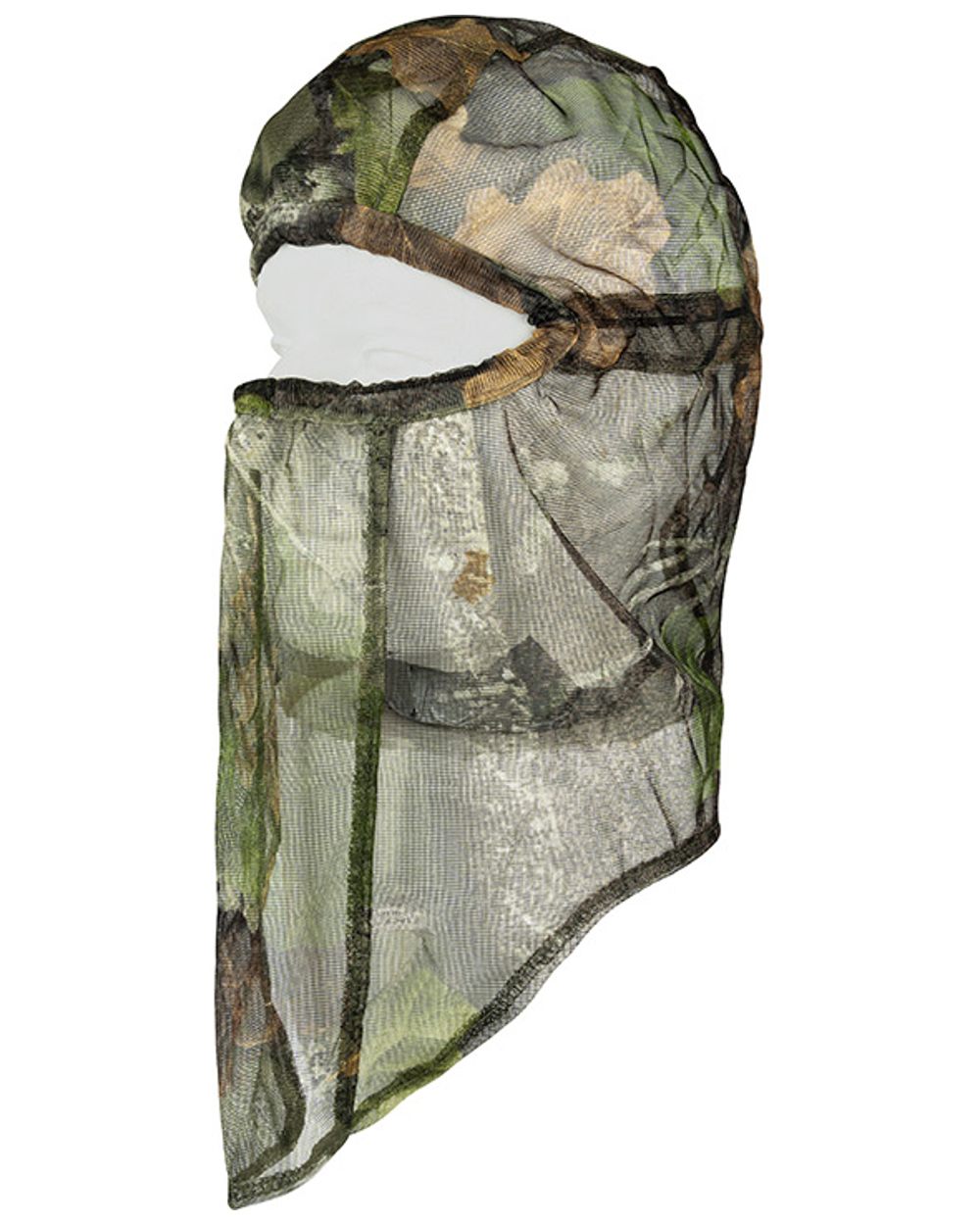 Evo coloured Jack Pyke Lightweight Mesh Balaclava on white background 