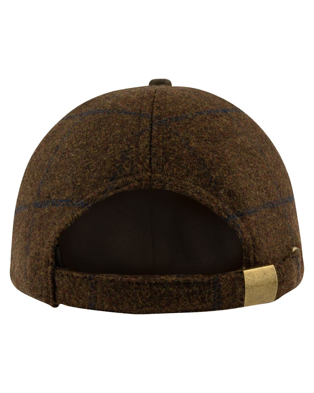 Berretto Piatto Newsboy In Tweed Marrone JACK PYKE - Stile Inglese Con Fodera Trapuntata - 3