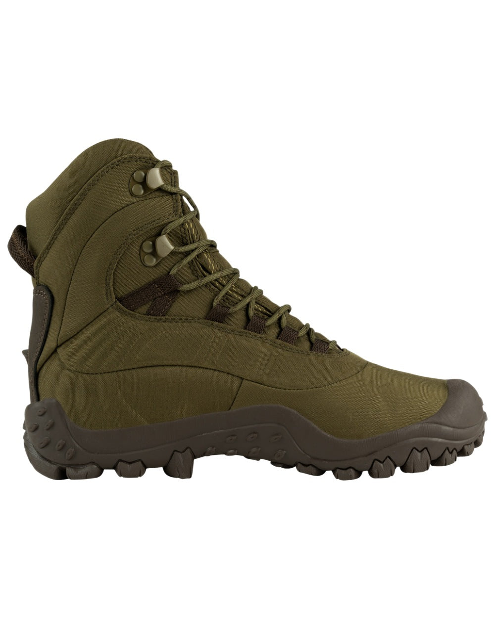 Brown Coloured Jack Pyke Tundra Boots on White Background
