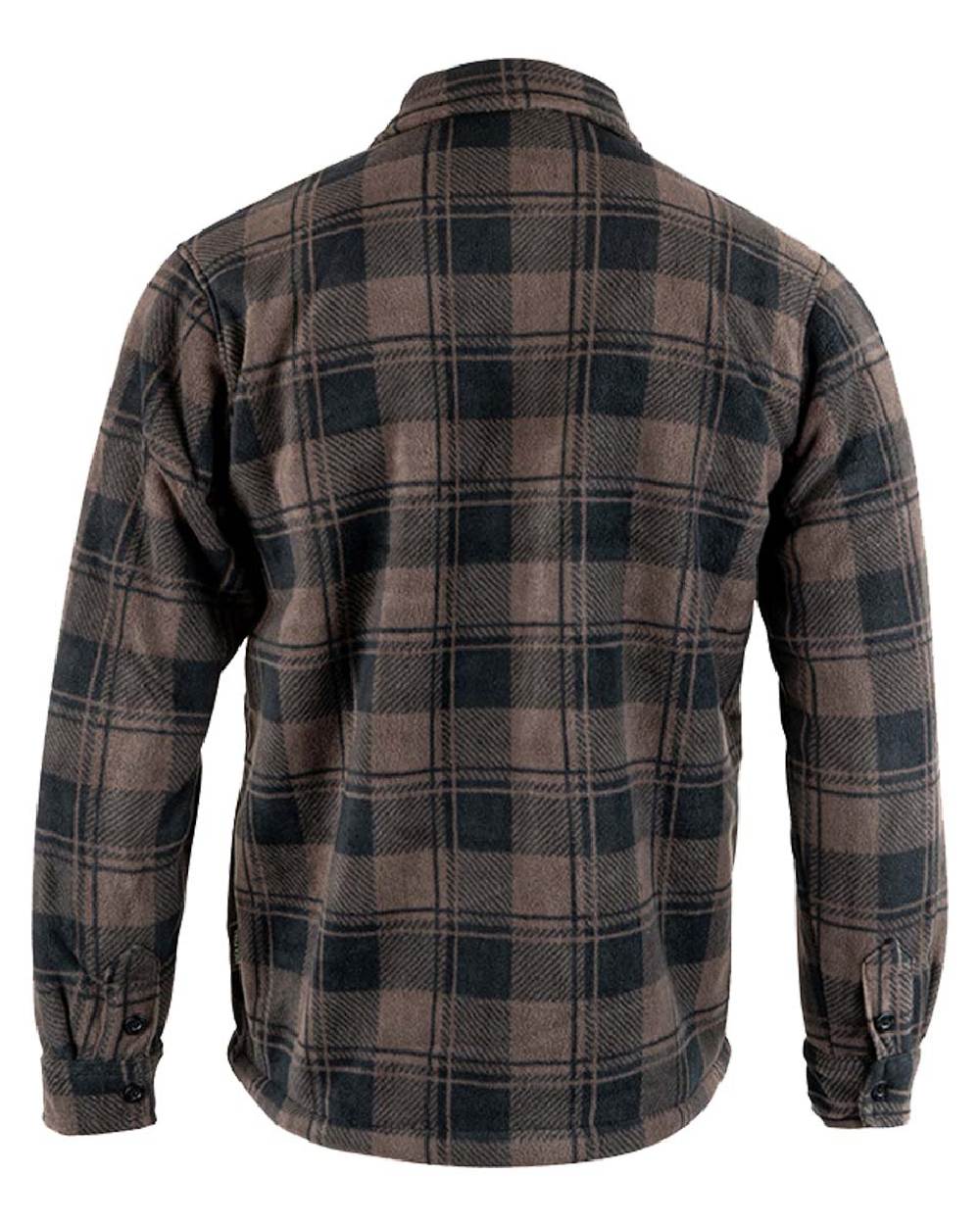 Brown coloured Jack Pyke Tundra Shirt on White Background 