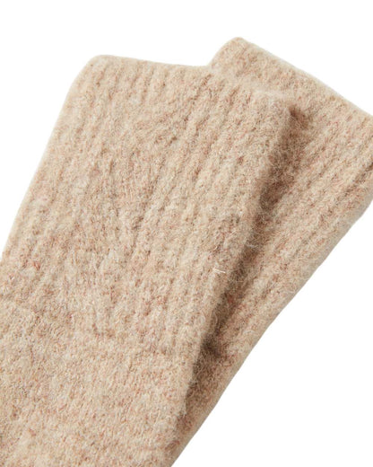 Camel Coloured Joules Effie Gloves On A White Bacground 