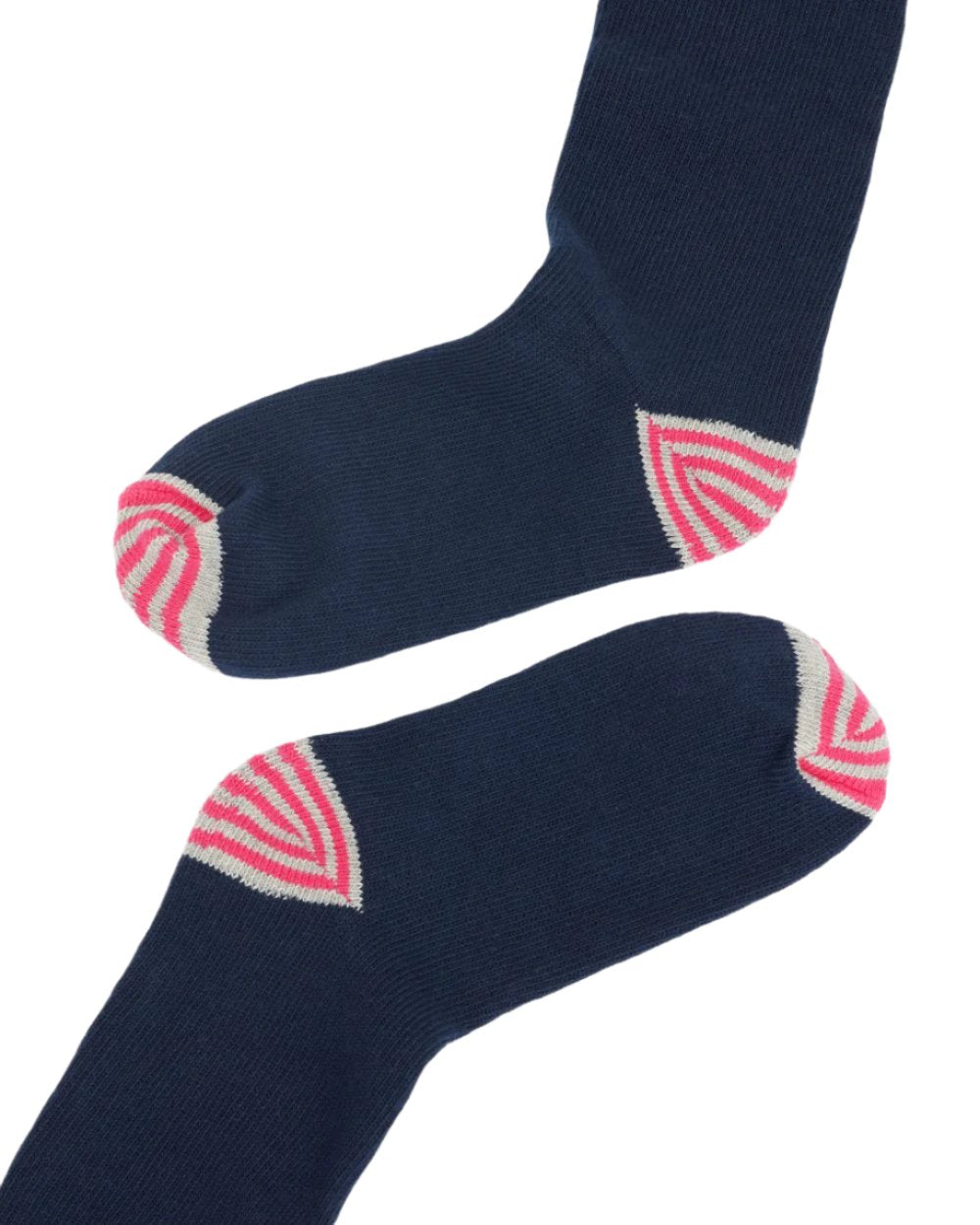 Blue Coloured Joules Wader Welly Socks On A White Background 