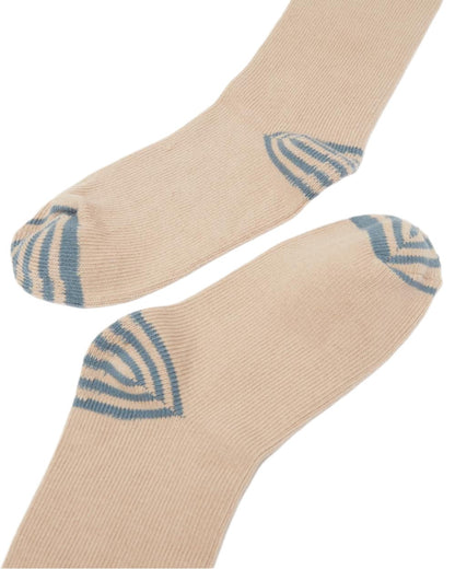 Oat Coloured Joules Wader Welly Socks On A White Background 