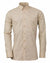 Brownie/Burnt Orange/Cornflower coloured Laksen Tate Sporting Stretch Shirt on White background