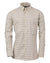 Olive/Forest coloured Laksen Tom Organic Cotton Shirt on White background