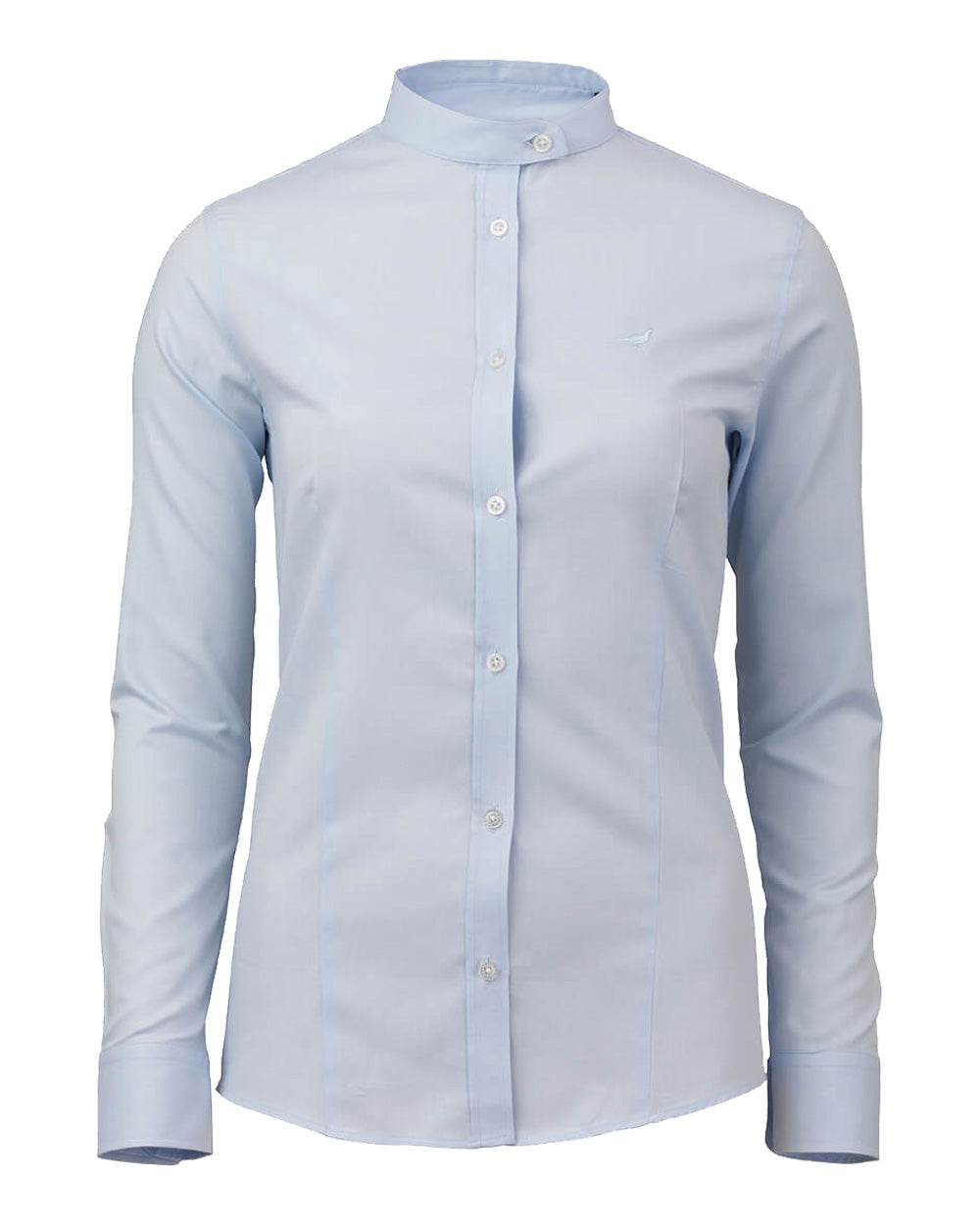Light Blue coloured Laksen Tonbridge Oxford Shirt on White background 