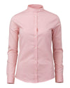 Rosa coloured Laksen Tonbridge Oxford Shirt on White background #colour_rosa