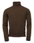 Brownie coloured Laksen Trool Lamswool Rollneck Sweater on White background #colour_brownie