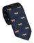 Old Navy coloured Laksen Wild Boar Tie on White background #colour_old-navy