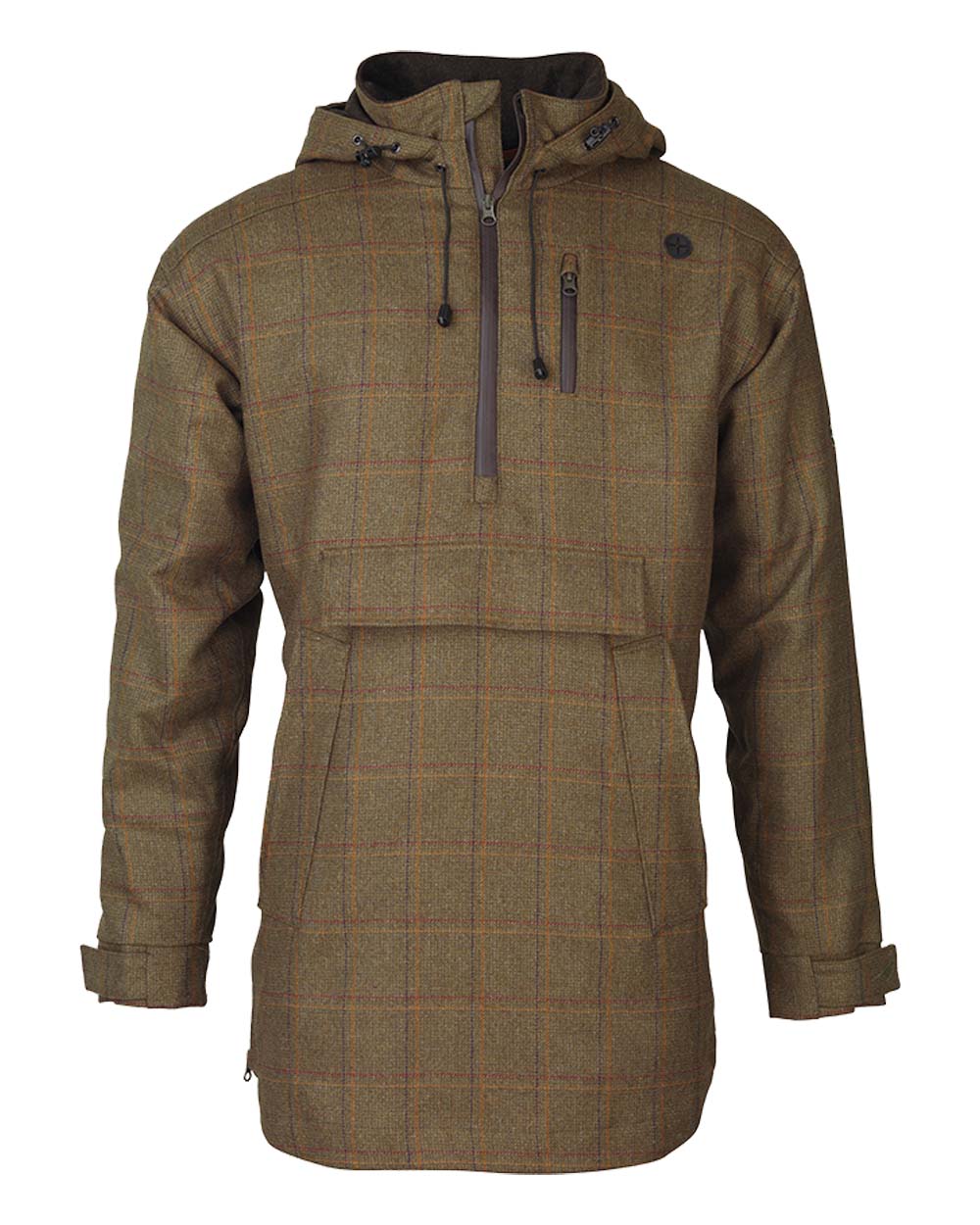 Laksen Woolston Tweed Anorak on White background