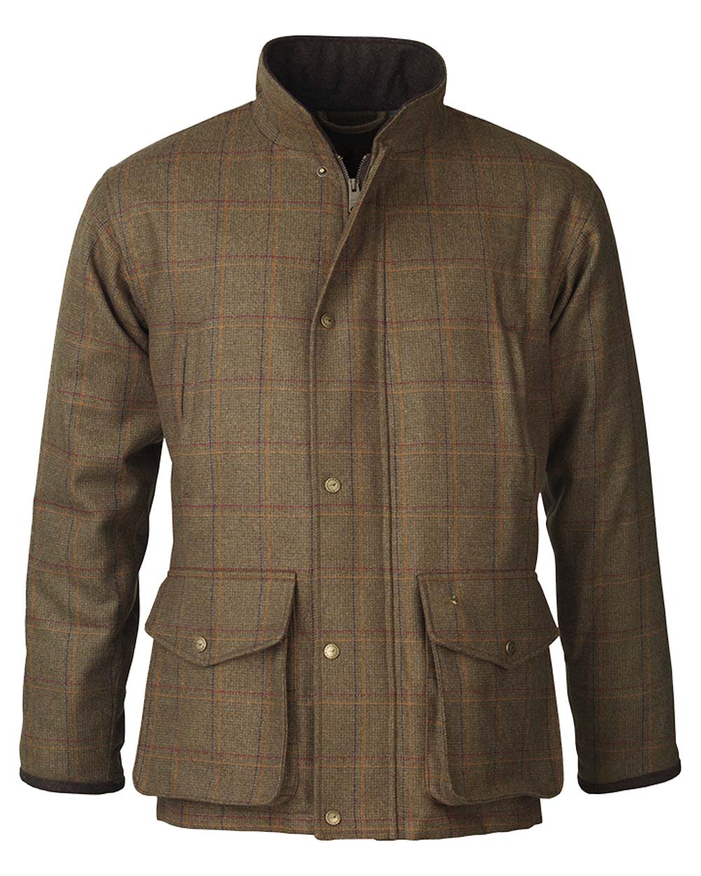 Laksen Woolston Tweed Chatsworth Coat on White background