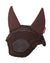 Brown coloured LeMieux Acoustic Pro Fly Hood on white background #colour_brown