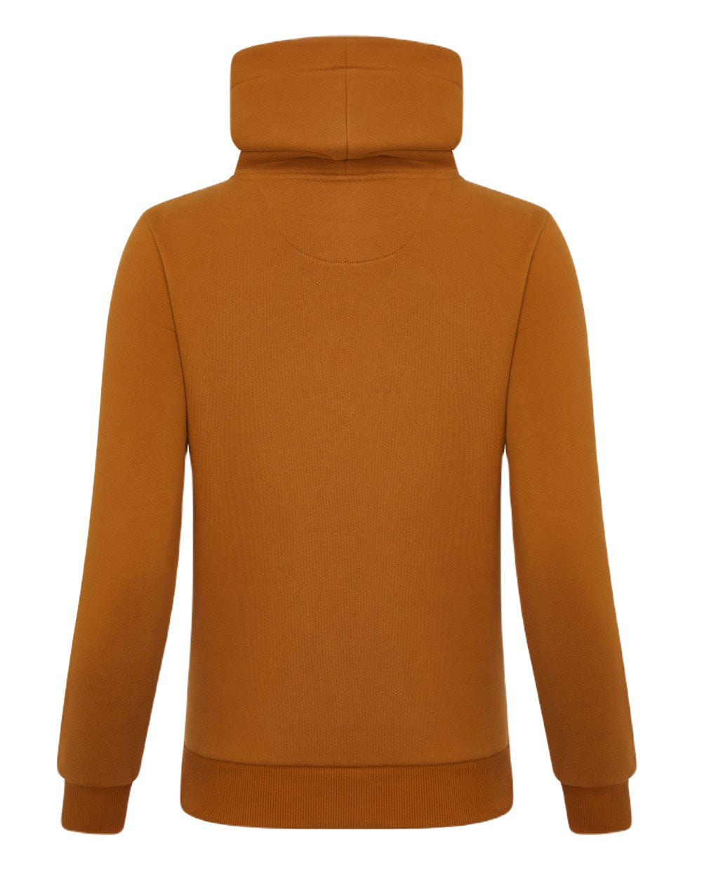 Ginger Coloured LeMieux Adele Funnel Neck Sweatshirt On A White Background 