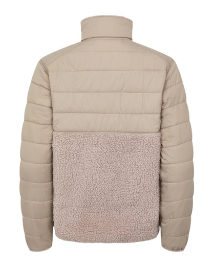 Ash Coloured LeMieux Alissa Hybrid Fleece Jacket On A White Background 