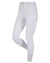 White coloured LeMieux Amara II Breech Knee Grip on white background #colour_white