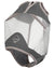 Grey coloured LeMieux ArmourShield Pro Standard Fly Mask on white background #colour_grey