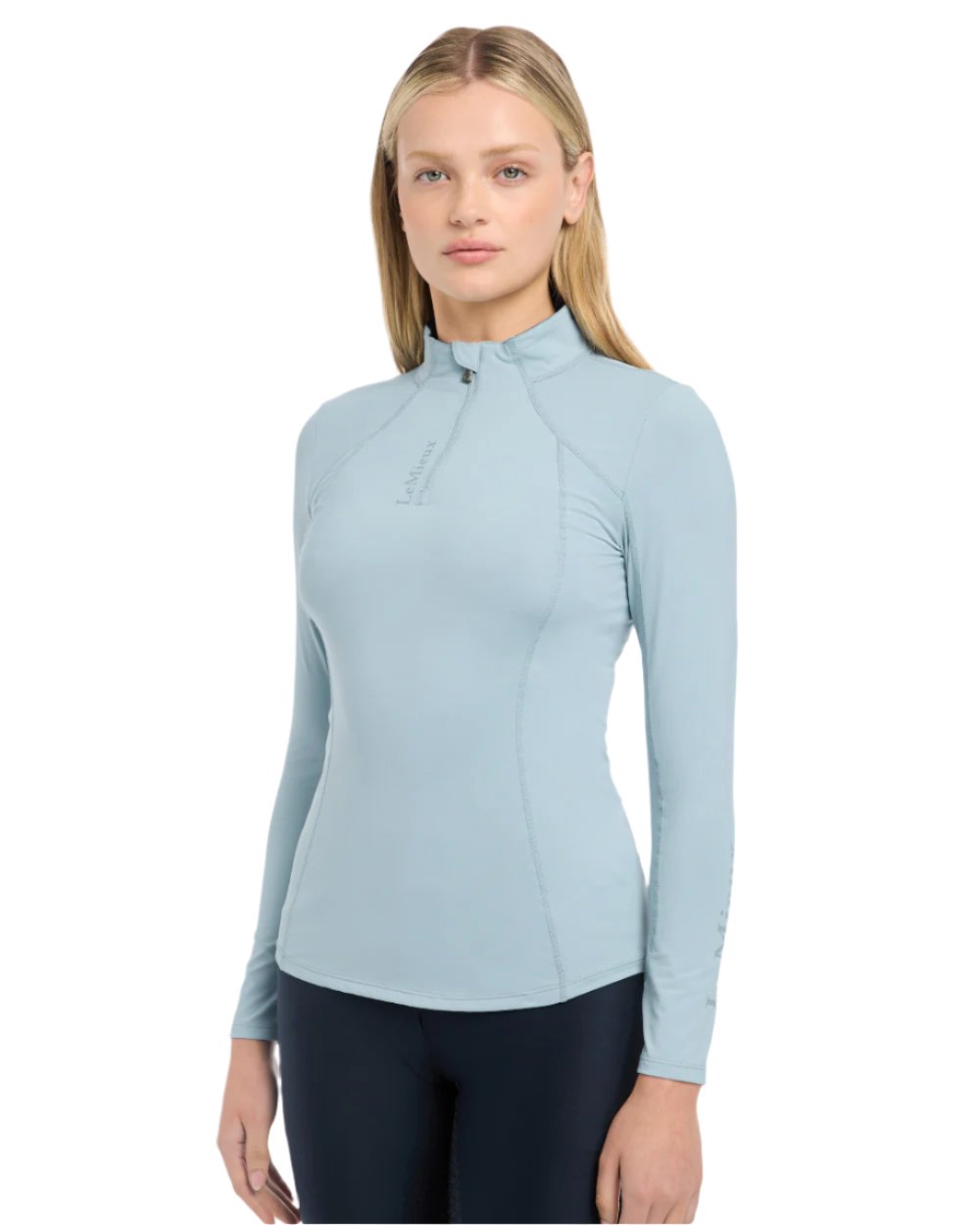 Glacier Coloured LeMieux Base Layer On A White Background 