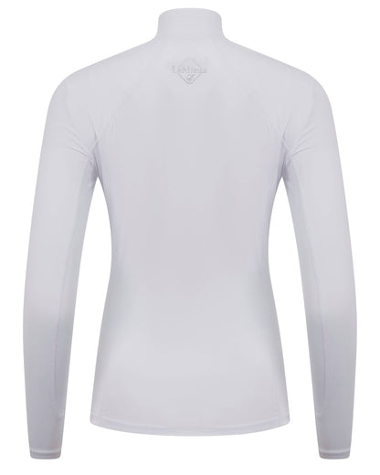 White coloured LeMieux Base Layer on white background 