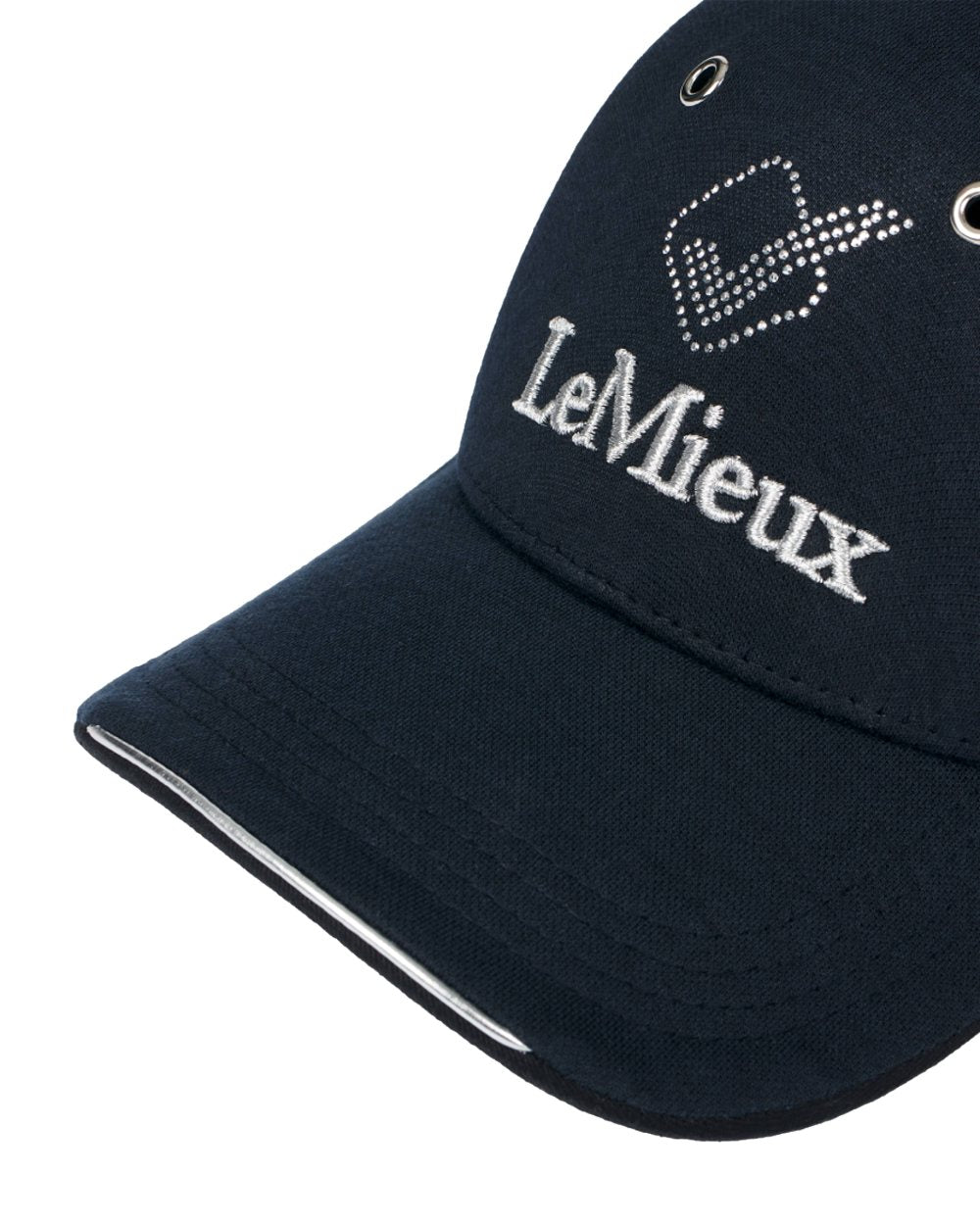 Navy coloured LeMieux Baseball Cap Twilight on white background 