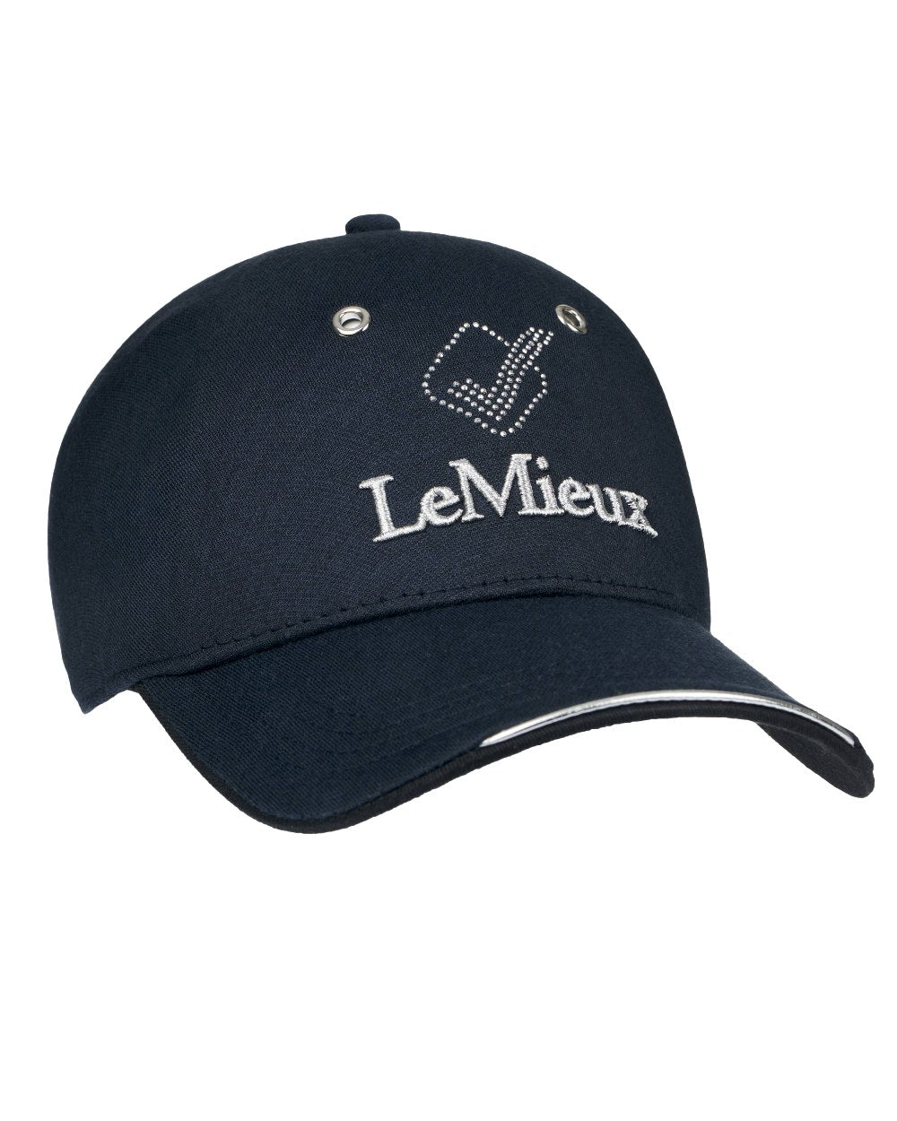 Navy coloured LeMieux Baseball Cap Twilight on white background 