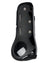 Black coloured LeMieux Derby ProJump Tendon Boots on white background #colour_black