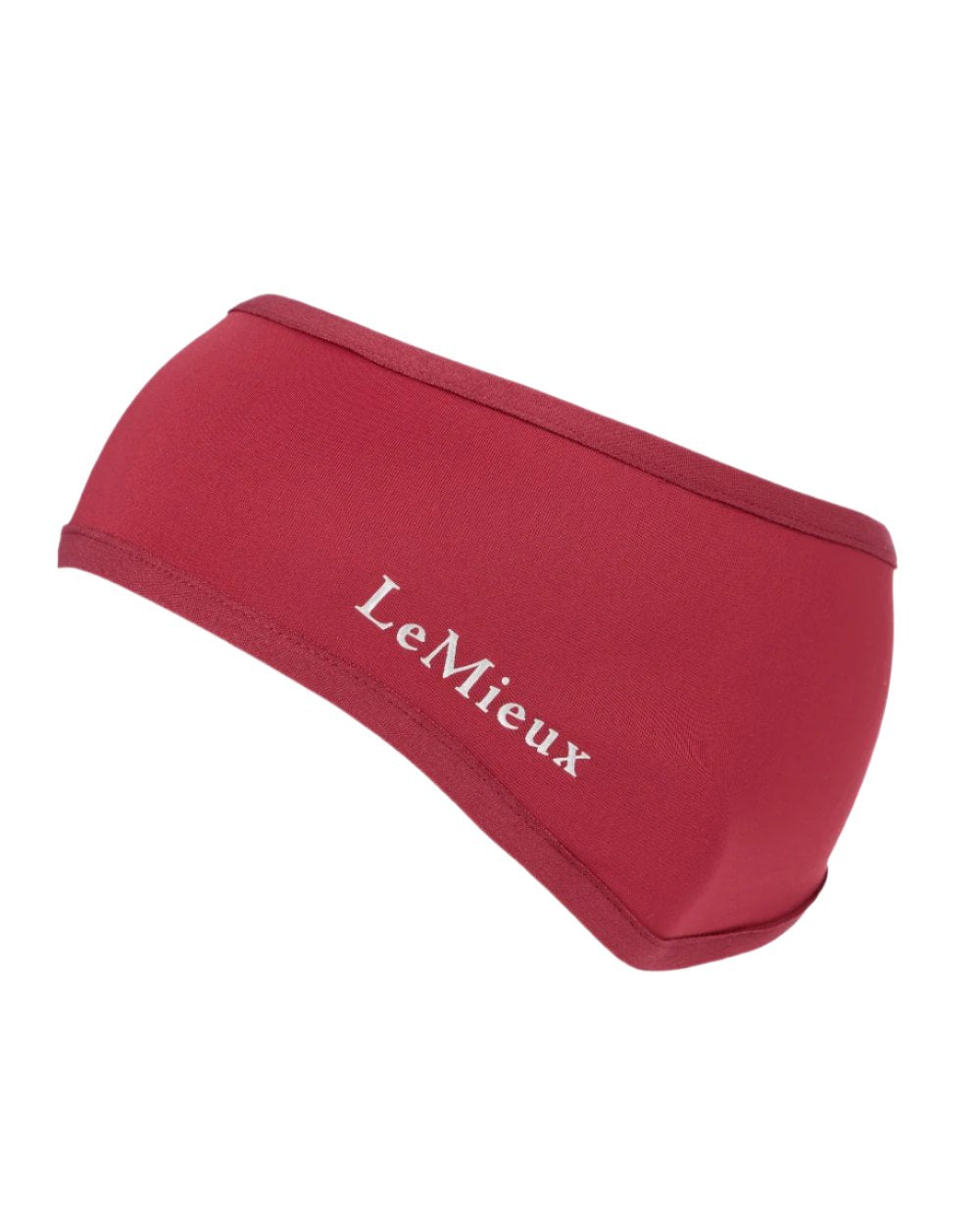 Ember coloured LeMieux Ear Warmer Headband on white background 