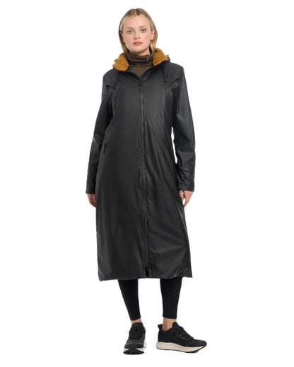 Black Coloured LeMieux Elements Coat On A White Background 