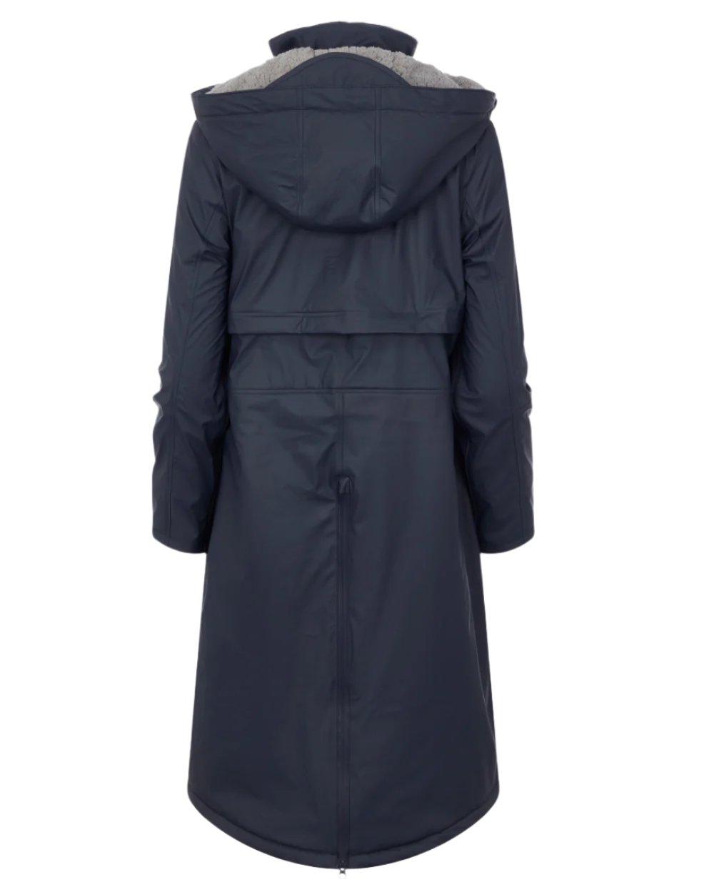 Navy Coloured LeMieux Elements Coat On A White Background 