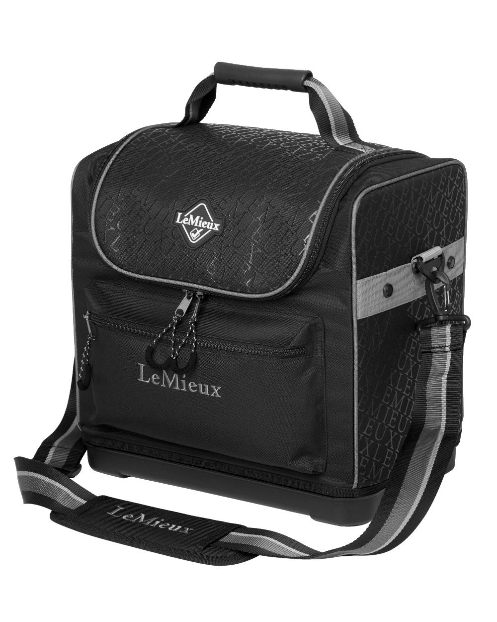 Black coloured LeMieux Elite Pro Grooming Bag on white background 