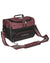 Burgundy coloured LeMieux Elite ProKit Lite Grooming Bag on white background #colour_burgundy