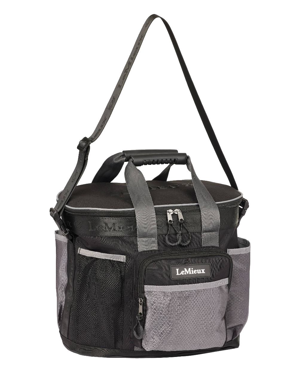 Black coloured LeMieux Grooming Bag on white background 