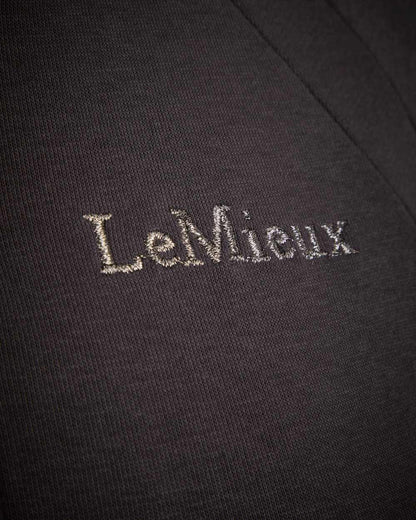 Cinder Coloured LeMieux Leia Lined Hoodie On A White Background 