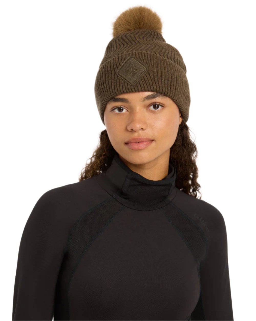 Alpine Coloured LeMieux Lila Beanie On A White Background 