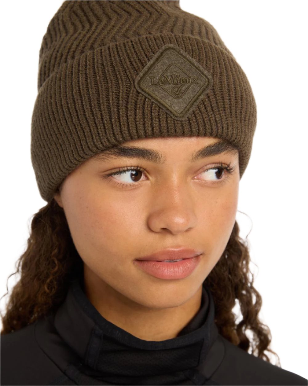 Alpine Coloured LeMieux Lila Beanie On A White Background 