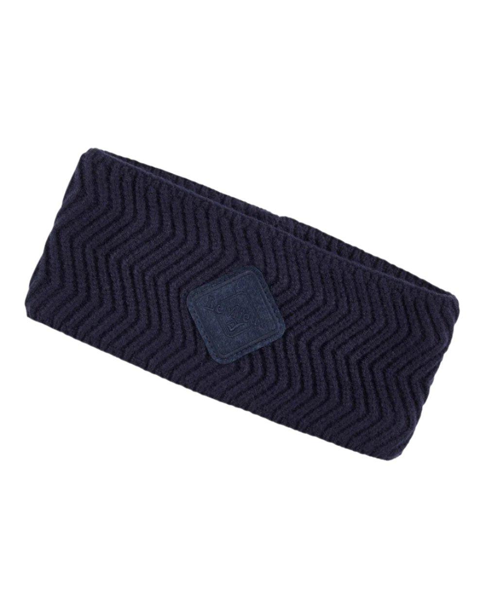 Navy Coloured LeMieux Lila Headband On A White Background 