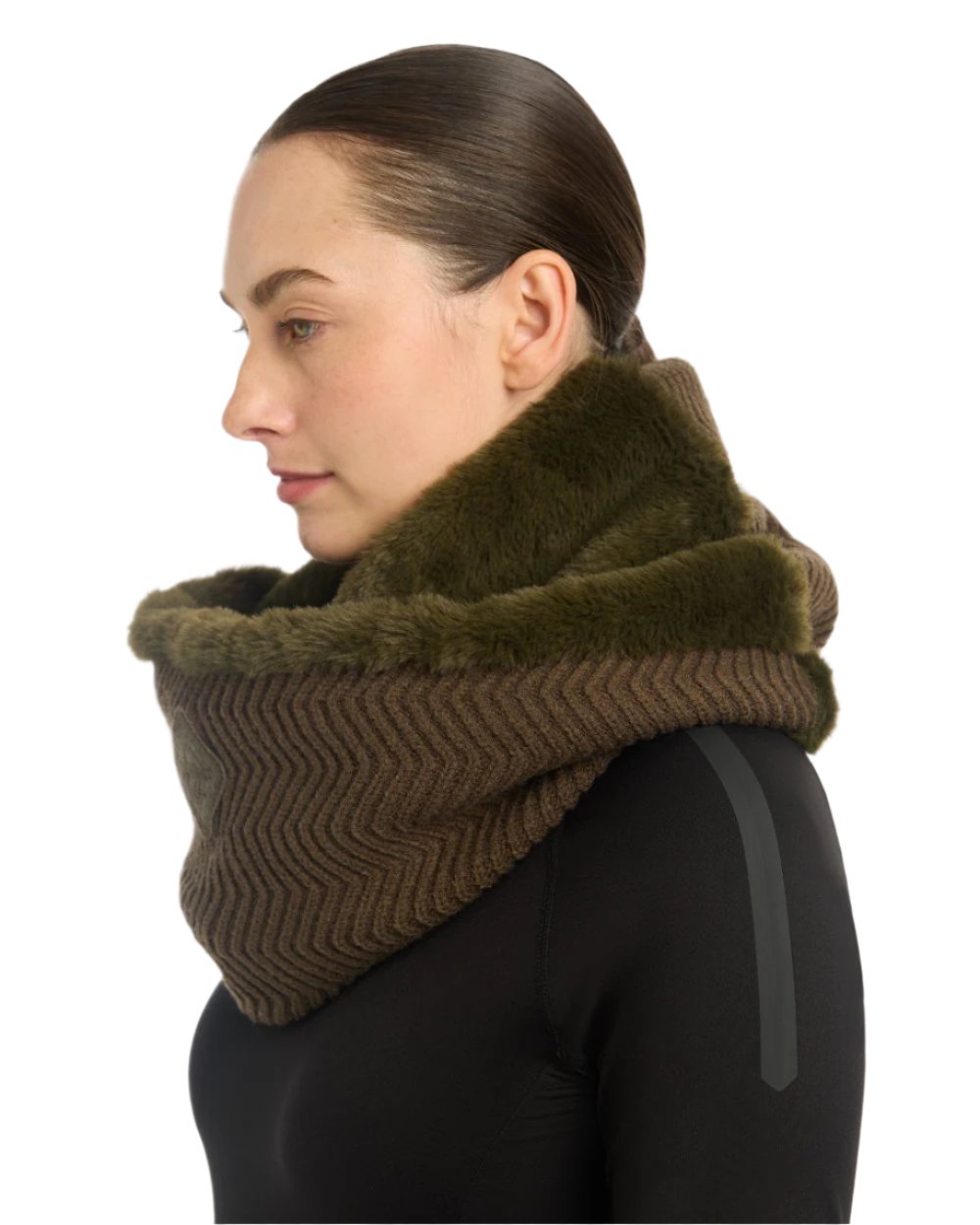 Alpine Coloured LeMieux Lila Snood On A White Background 