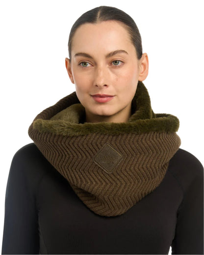 Alpine Coloured LeMieux Lila Snood On A White Background 