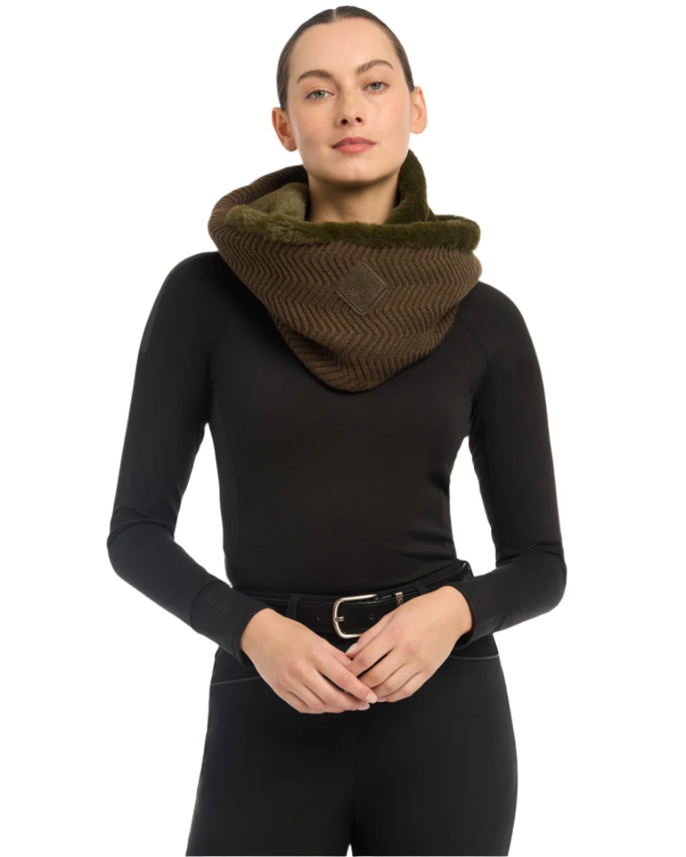 Alpine Coloured LeMieux Lila Snood On A White Background 