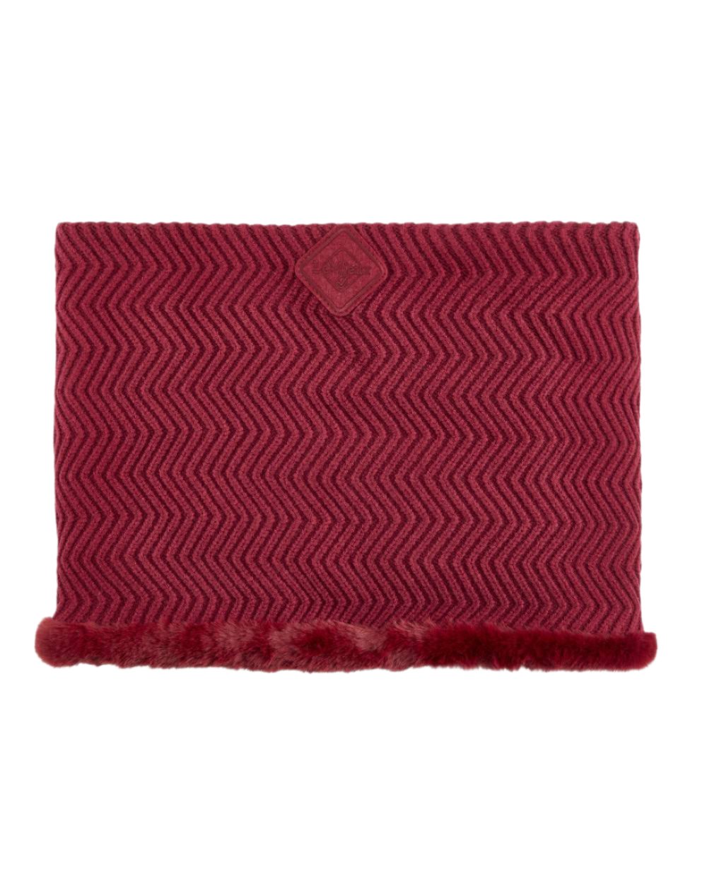 Ember Coloured LeMieux Lila Snood On A White Background 